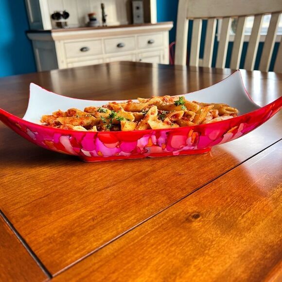 HANDCRAFTED Porcelain Serving Bowl/Platter - Picture 8 of 13